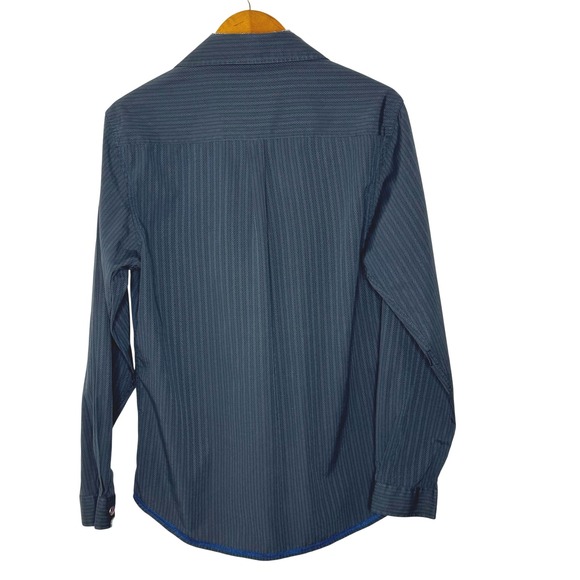 John Lennon by‎ Bag One Art Button Front Shirt Mens M - Picture 2 of 12